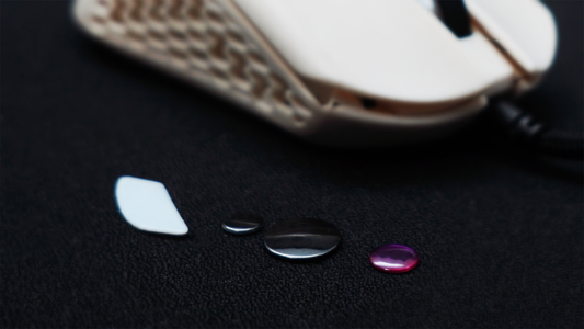 Material Selection for Gaming Mouse Skates: PTFE vs. Glass vs. Ceramic vs. Sapphire