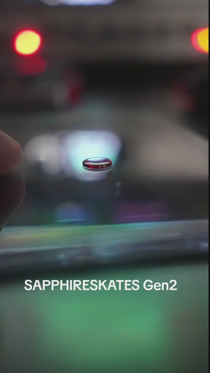 SAPPHIRESKATES Gen2 Gaming Mouse Skates [RUBY]